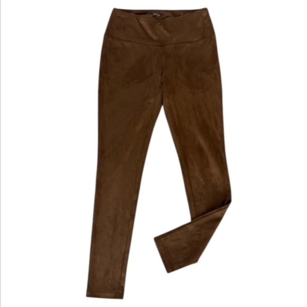 J. McLaughlin size small brown velour velvet style leggings